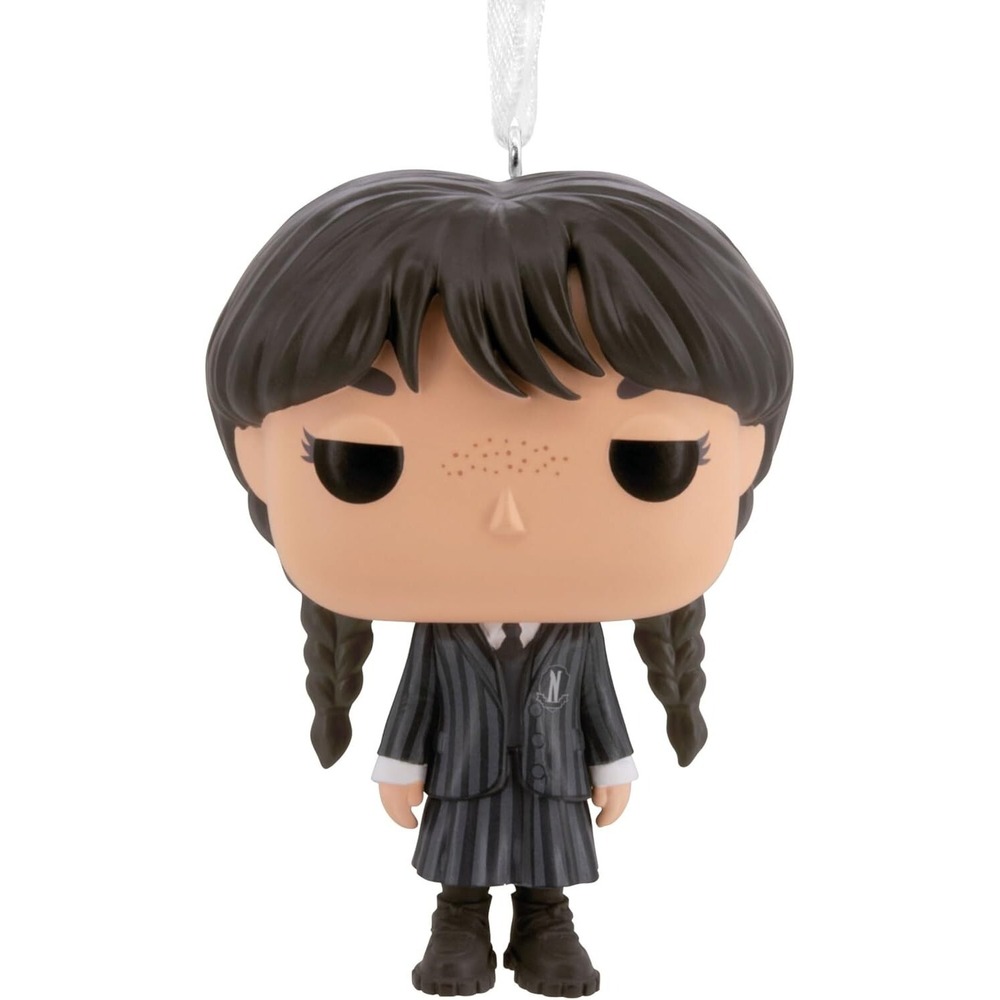 2024 Hallmark Funko‎ pop! WEDNESDAY ADDAMS Christmas Boxed Ornament NEW